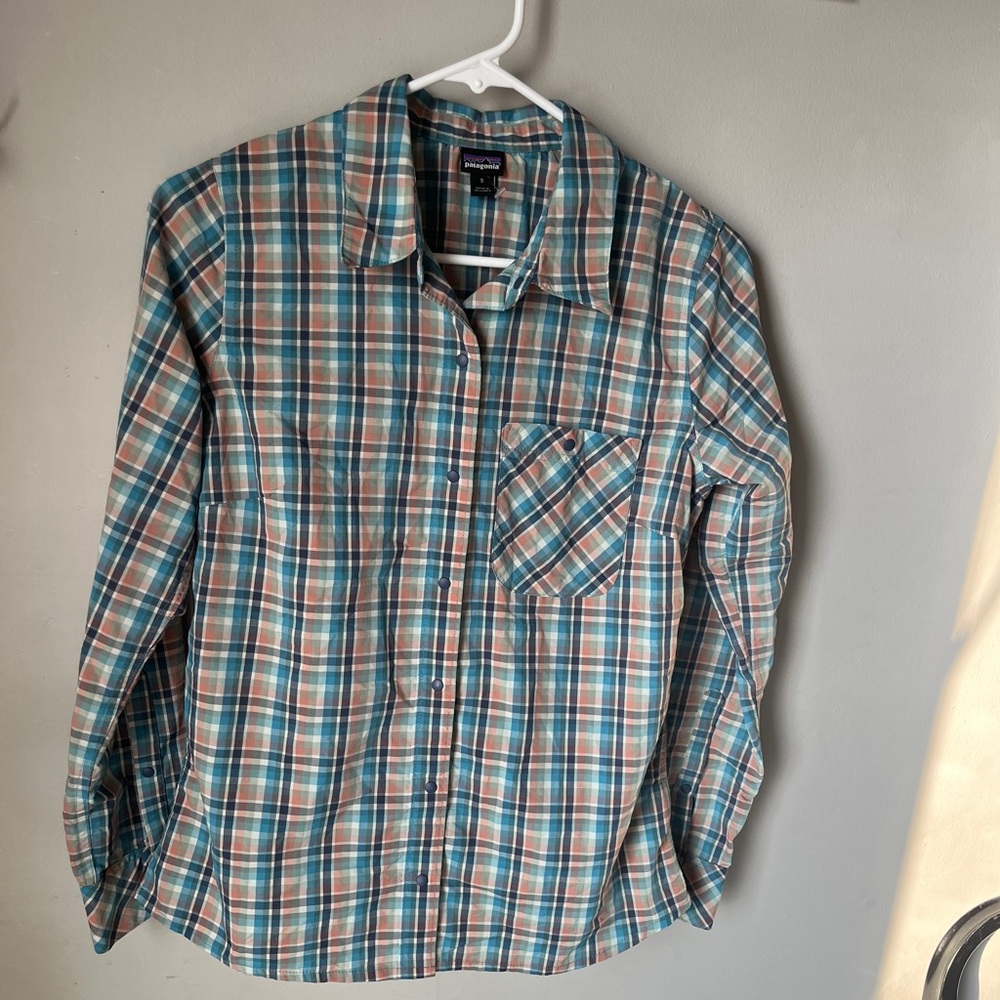 Patagonia Plaid Button-Up Shirt